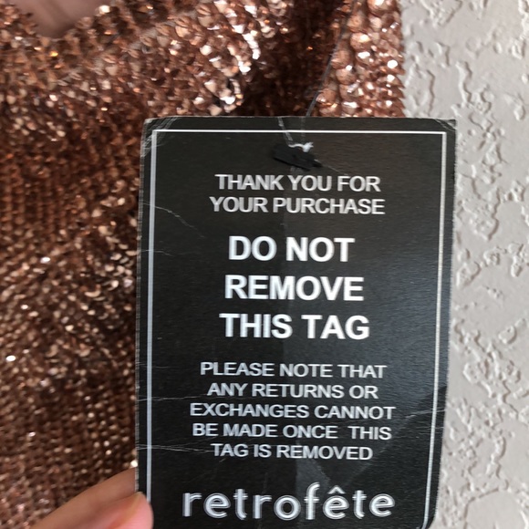 RETROFÊTE Ella One-Shoulder Sequin Dress - Picture 8 of 13